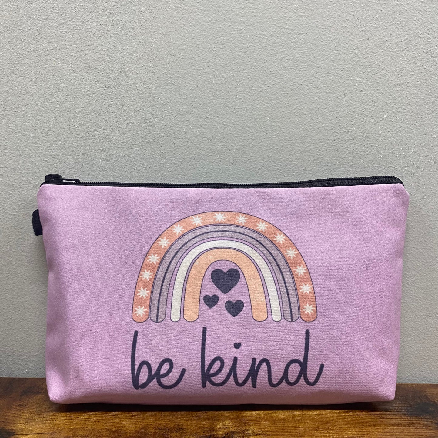 Pouch - Be Kind Lavender Rainbow