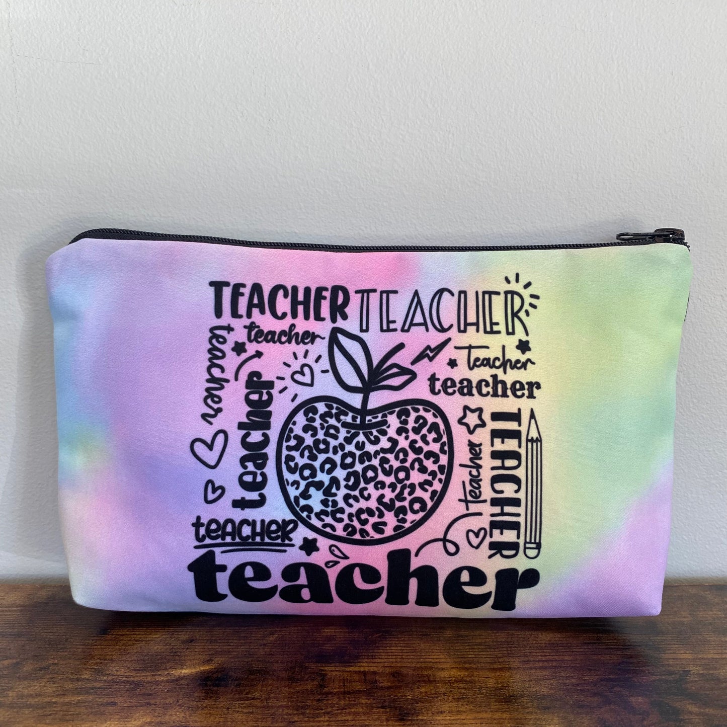 Pouch - Teacher, Tie Dye