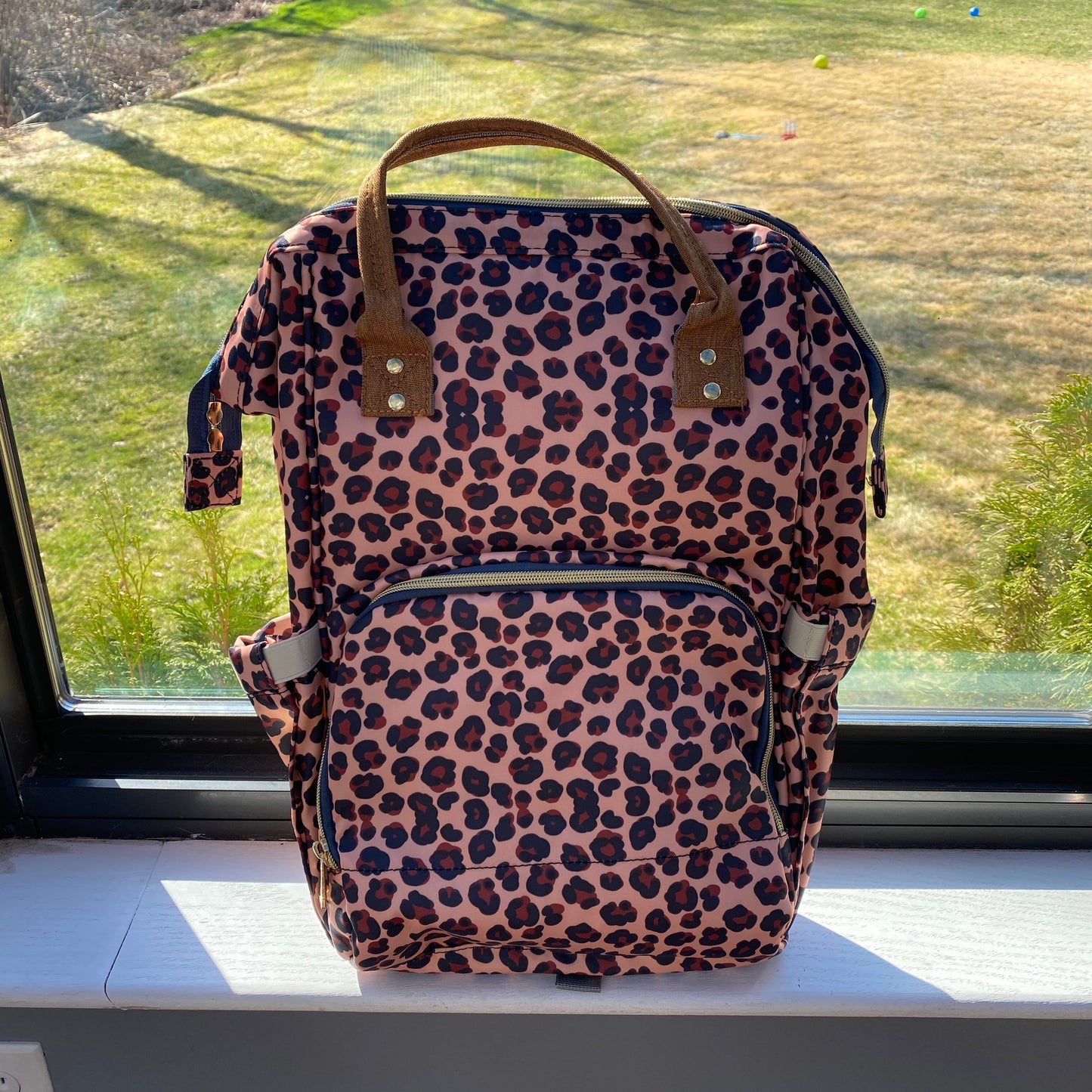 The Emily Travel Bag - Animal Print