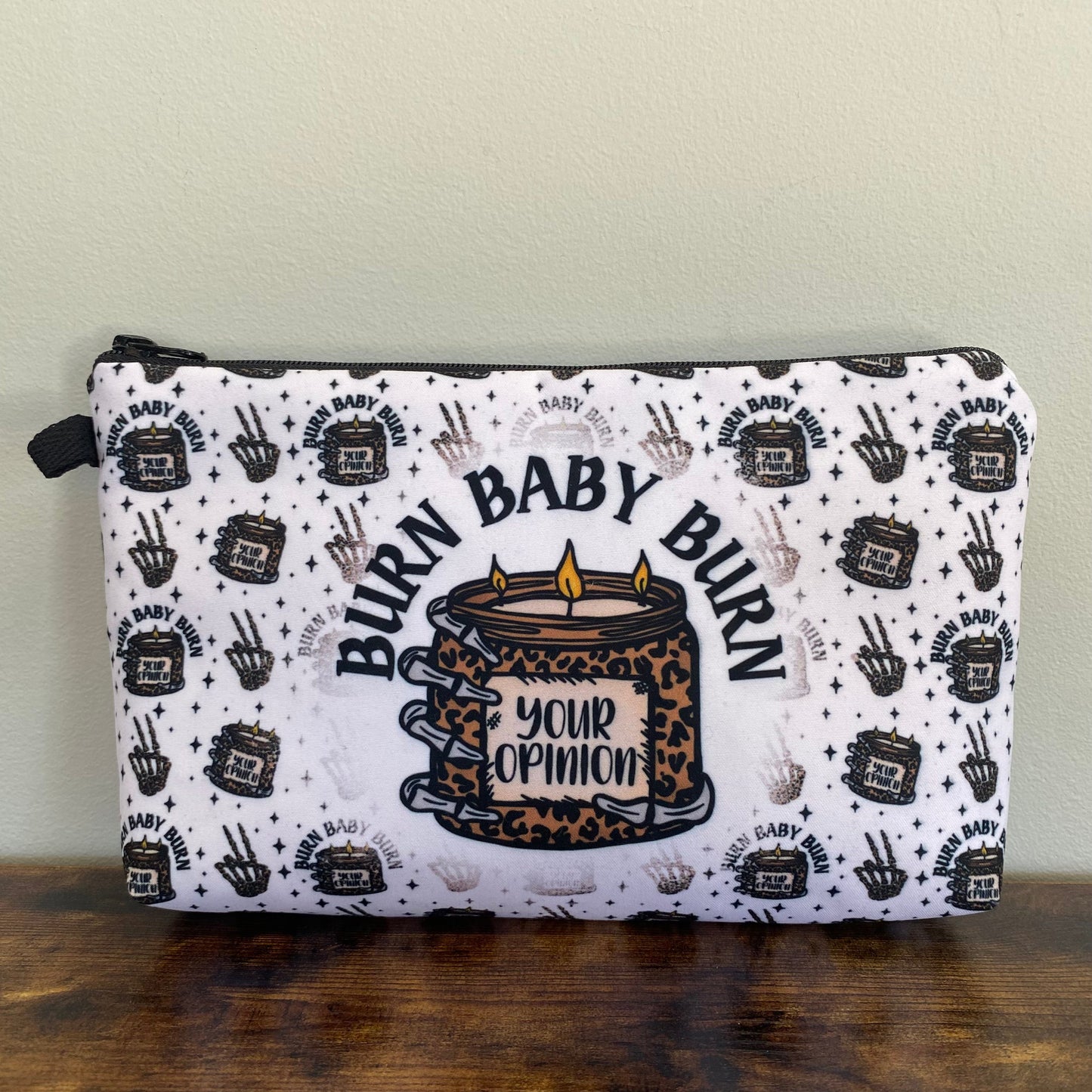 Pouch - Candle Burn Baby Burn *While Supplies Last*