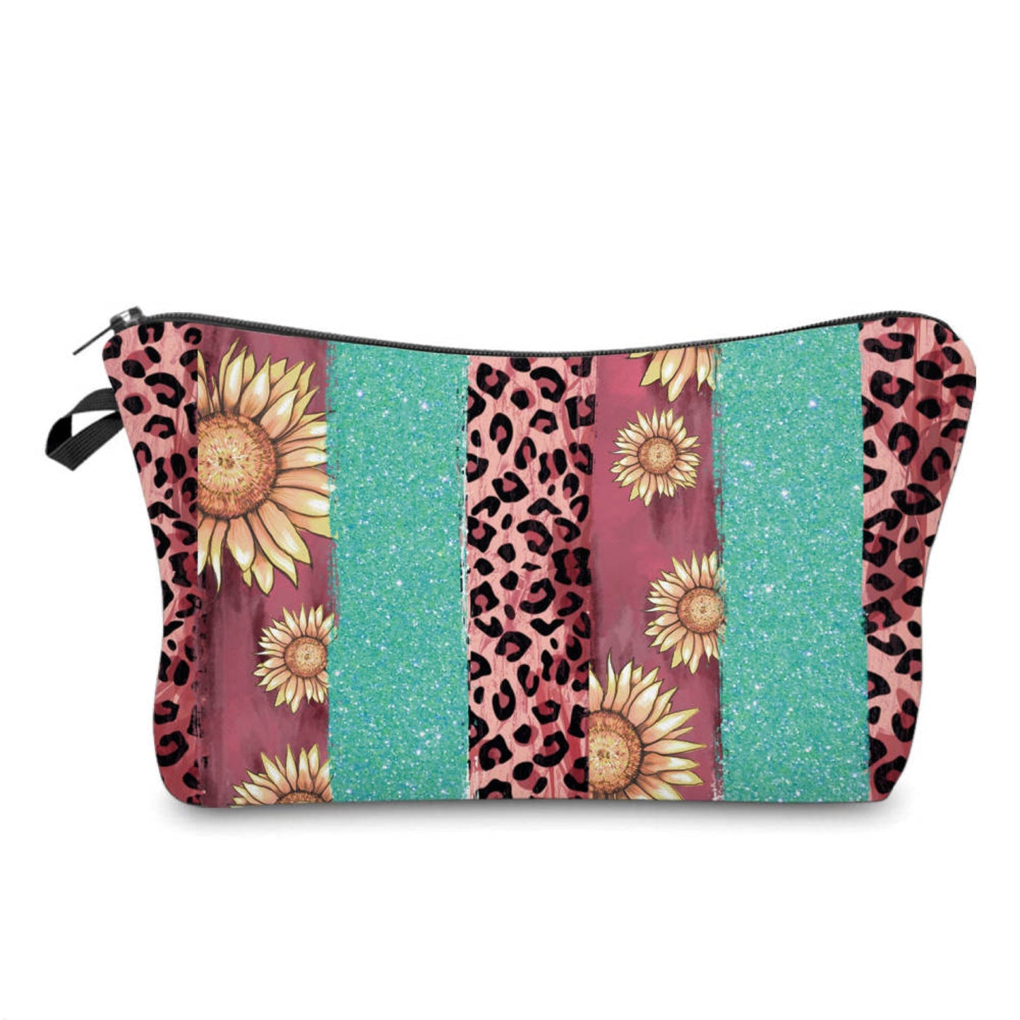 Pouch - Sunflower Mint Dusty Rose Animal